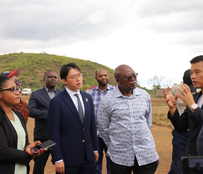 Government Delegation Tours Golden Baobab MFEZ in Kafue