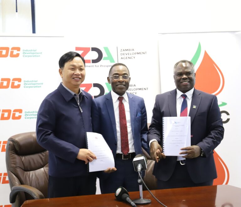 ZDA, ZPEC sign IPPA to secure the $500M Oil Refinery in Ndola: Deal to Boost Energy Security