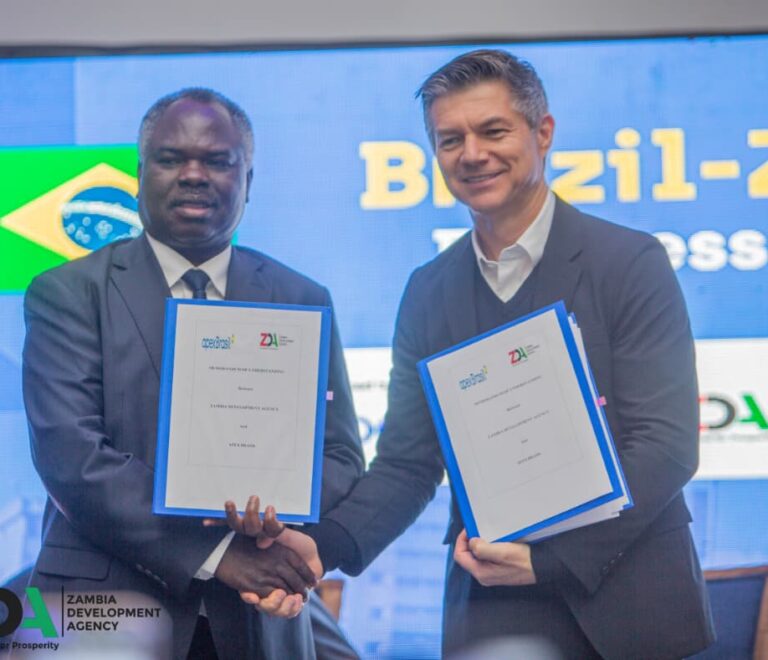 Zambia, Brazil Deepen Trade and Investment Ties